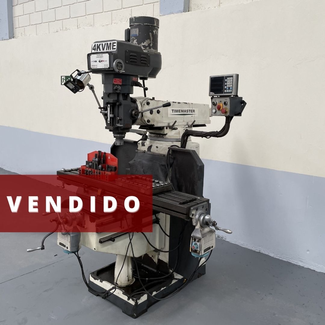 FRESADORA FERRAMENTEIRA ISO40 MARCA TIMEMASTER ANO 2013